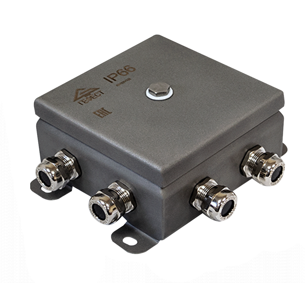 Коробки огнестойкие KM-O (12к)-IP66 1212 | Из нержавеющей стали | Гефест